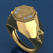 anillo de hombre Lada 3D modelo Compro - render