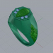 3d men's ring Lada model buy - render