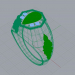 3D erkek yüzüğü Lada modeli satın - render