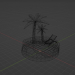 3D modeli serin plaj - önizleme