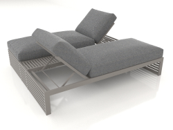 Double bed for relaxation (Quartz gray)