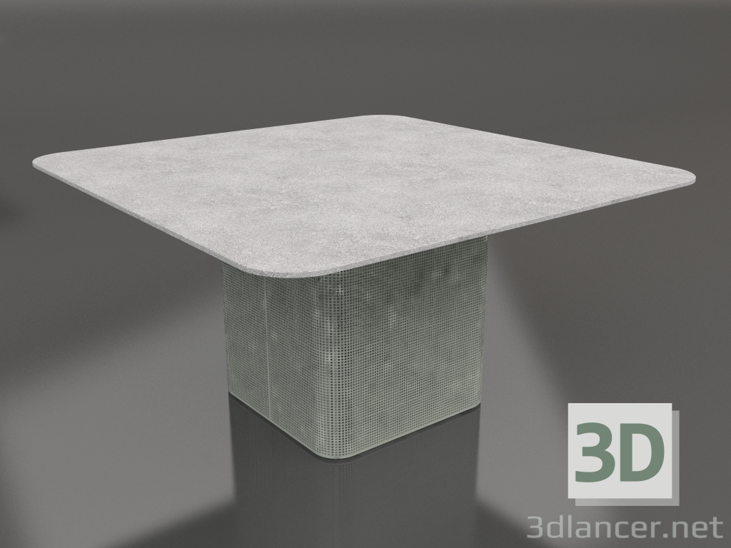 modello 3D Tavolo da pranzo 140 (Grigio cemento) - anteprima