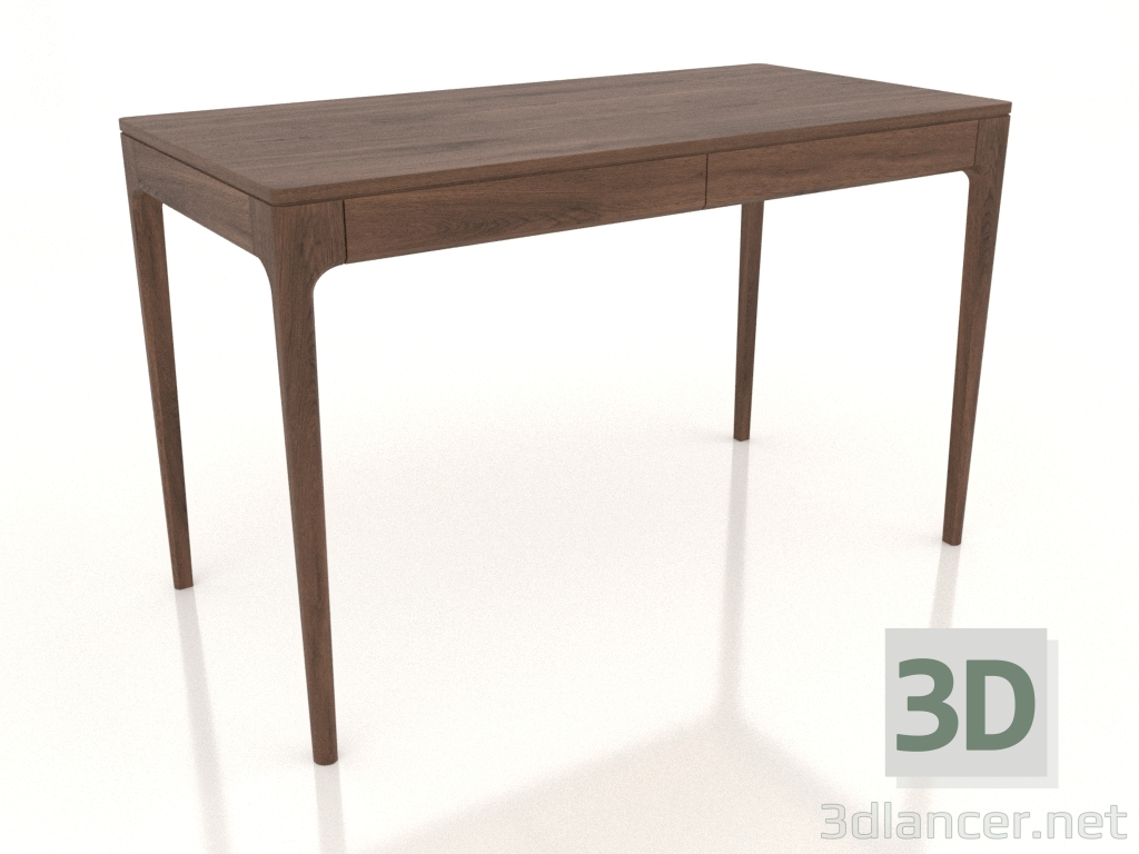 modèle 3D Table de travail FARGO 1200x600x750 mm (chêne tabac) - preview