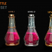 3d model 3D Poison Bottle - Game asset Level based - preview