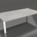 3d model Coffee table 70×140 (White, DEKTON Kreta) - preview