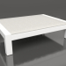 3d model Coffee table (White, DEKTON Sirocco) - preview