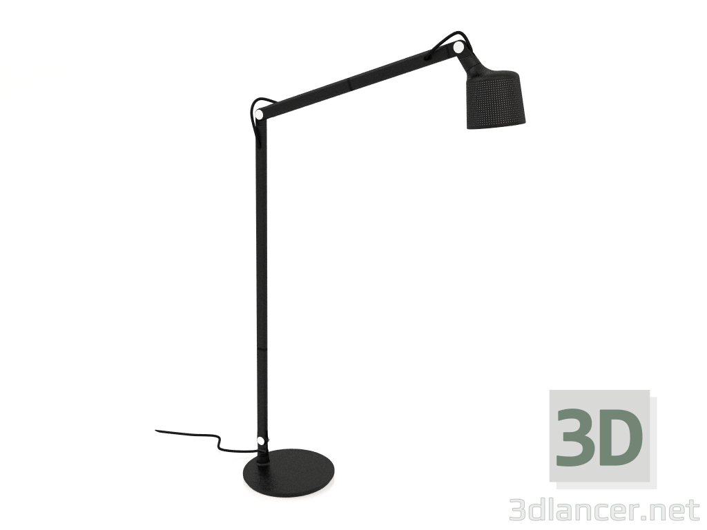 3d model Lámpara de pie VIPP525 - vista previa