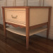 3d Bedside table model buy - render