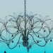 3d model Wire chandelier - preview