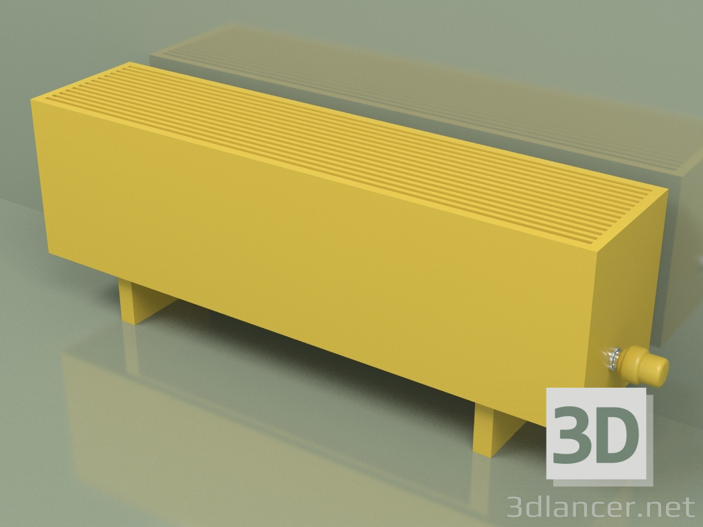 3D modeli Konvektör - Aura Basic (280x1000x236, RAL 1012) - önizleme