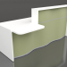 3D modeli Wave Resepsiyon Masası LUV291P (2306x1103) - önizleme