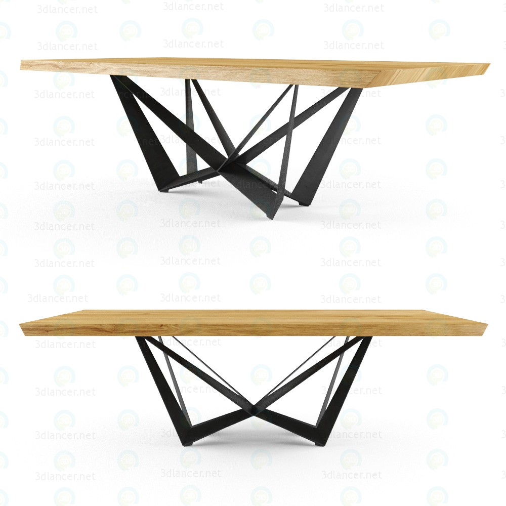 3d model Table cattelan Italia - preview