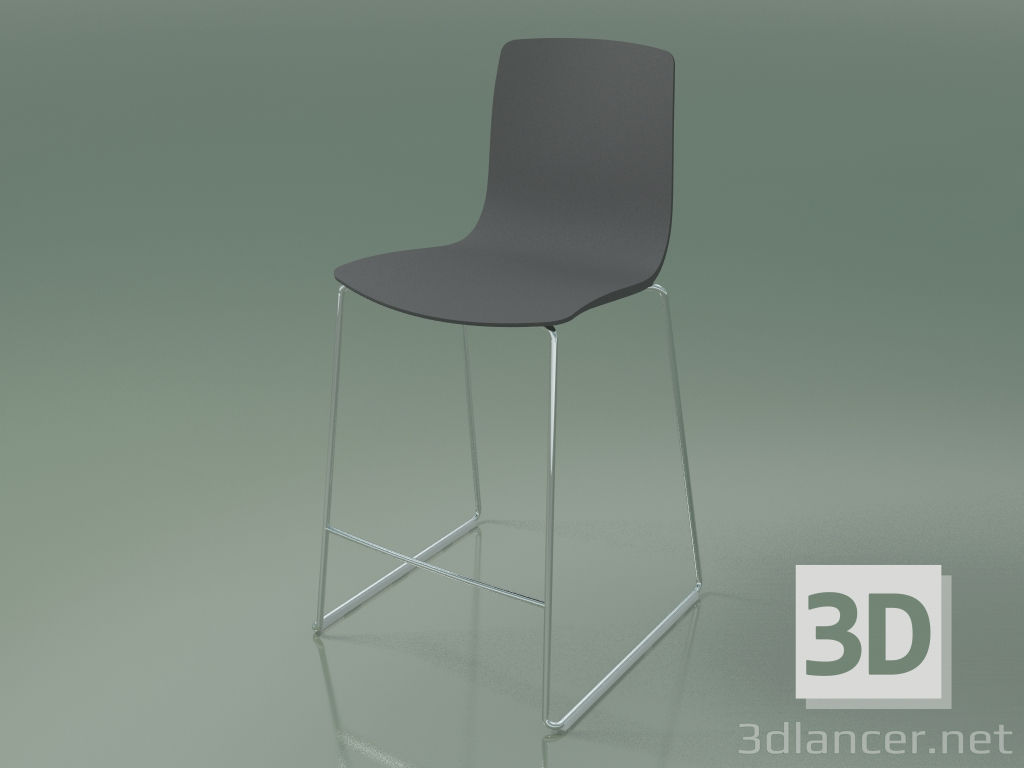 modèle 3D Tabouret de bar 3960 (polypropylène) - preview