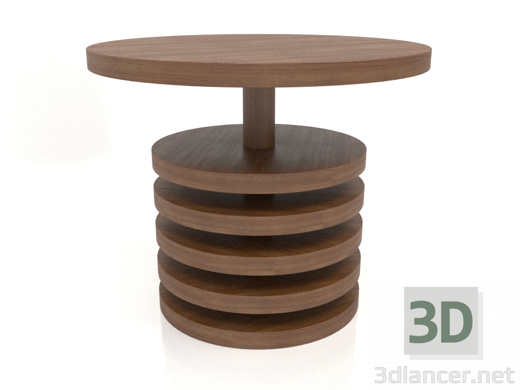 3d модель Стол обеденный DT 03 (D=900x750, wood brown light) – превью