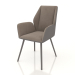3d model Chair Matilda (brown-anthracite) - preview
