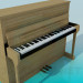 3D modeli Ahşap piyano - önizleme