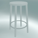 3d модель Табурет BLOCCO stool (8500-60 (63 cm), ash white, sanded aluminium) – превью