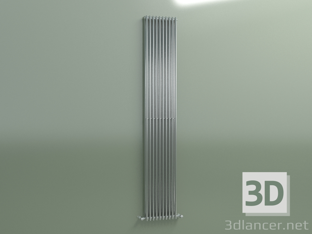 3d model Radiador vertical ARPA 2 (2020 10EL, Cromo) - vista previa