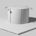 Ducha de playa redonda 3D modelo Compro - render