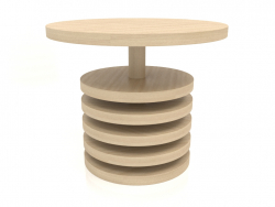Table à manger DT 03 (D=900x750, bois blanc)