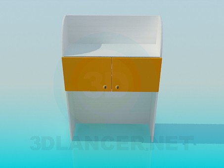 3d model Cupboard for clothes - preview