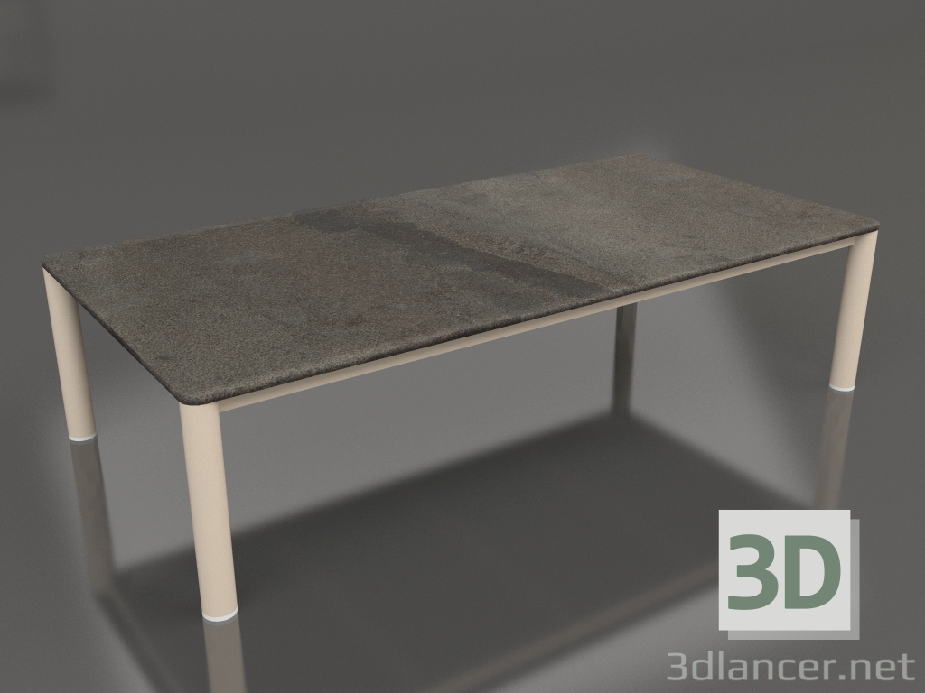 modello 3D Tavolino 70×140 (Sabbia, DEKTON Radio) - anteprima