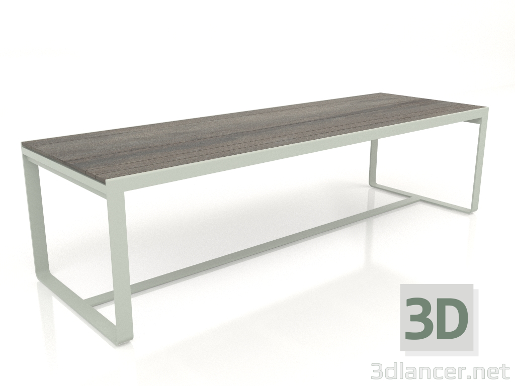 modello 3D Tavolo da pranzo 270 (DEKTON Radium, Grigio cemento) - anteprima
