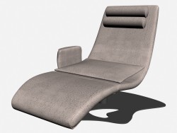 लाउंज कुर्सी दिवा (armrest के साथ)