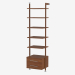 3d model Rack with solid shelves and two drawers (go 99) - preview