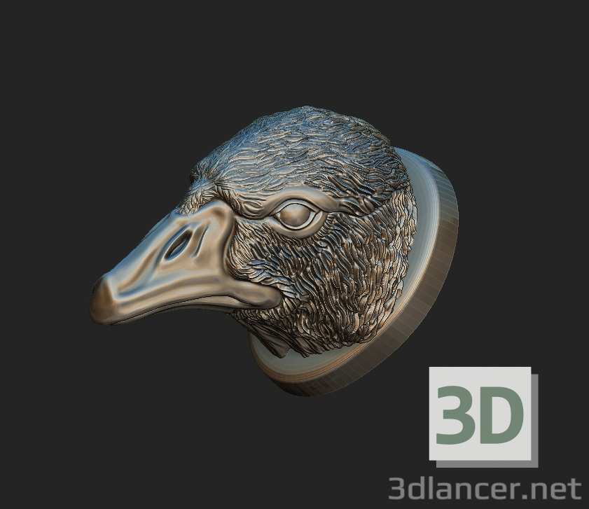 3d goose model buy - render
