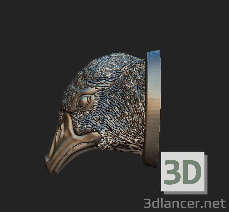 ganso 3D modelo Compro - render