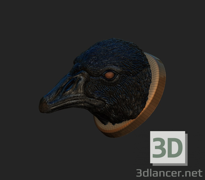 3d goose model buy - render