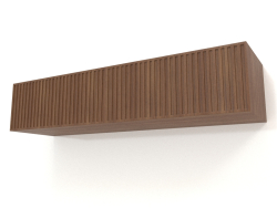 Hanging shelf ST 06 (2 corrugated doors, 1200x315x250, wood brown light)