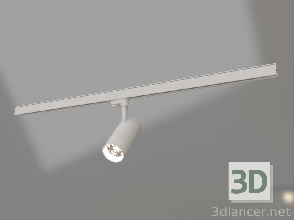 modello 3D Lampada LGD-GERA-4TR-R74-20W Day4000 (WH, 24 gradi, 230V, DALI) - anteprima