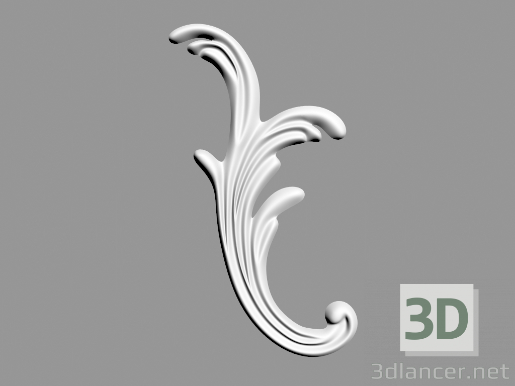 3d model Wall decoration (F19) - preview