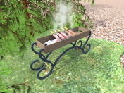 BBQ avec barbecue