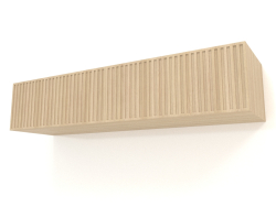 Mensola pensile ST 06 (2 ante grecate, 1200x315x250, legno bianco)