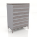 3d model High chest of drawers (B112) - preview
