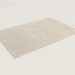 3D Modell Teppich ANA SNOW WHITE (200x300) - Vorschau