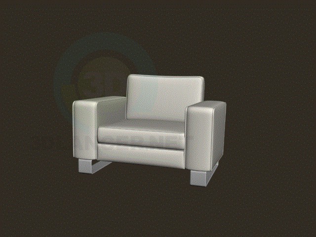 3d model soft Chair - preview