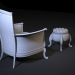 3d chair pouf модель купити - зображення