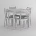 3d Dining room model buy - render