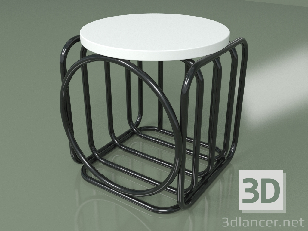 modello 3D Tavolino di Varya Schuka (bianco) - anteprima