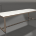 modèle 3D Table à manger 270 (DEKTON Zenith, Bronze) - preview