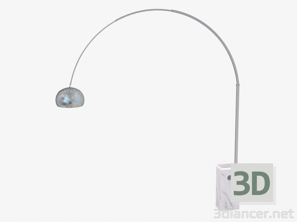 3d модель Світильник підлоговий Arco – превью