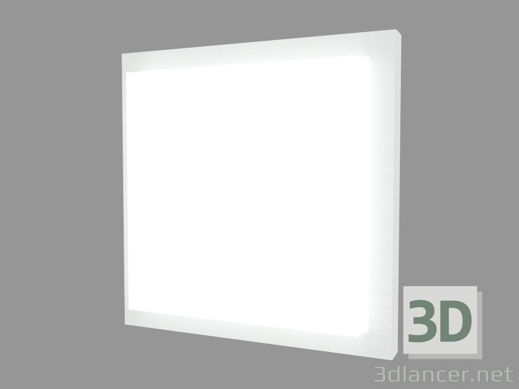 3D Modell Lampenwand ZEN SQUARE (S6960W) - Vorschau