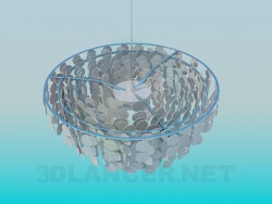 Chandelier with coins