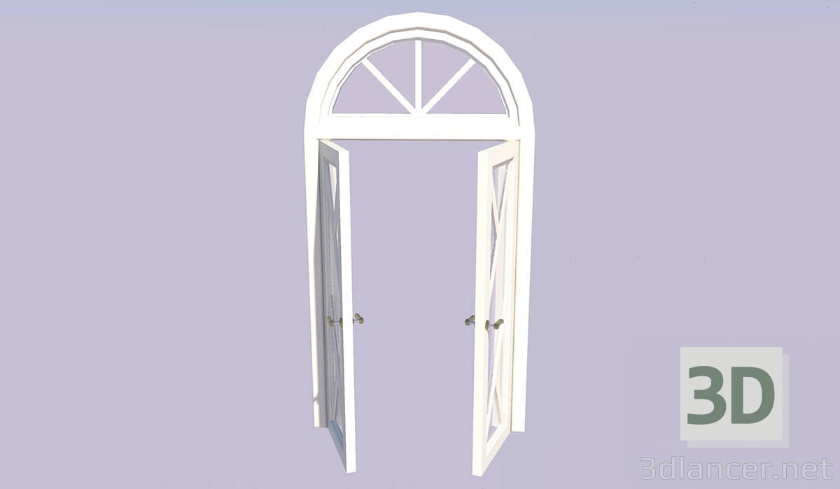 3d модель Дверь – превью