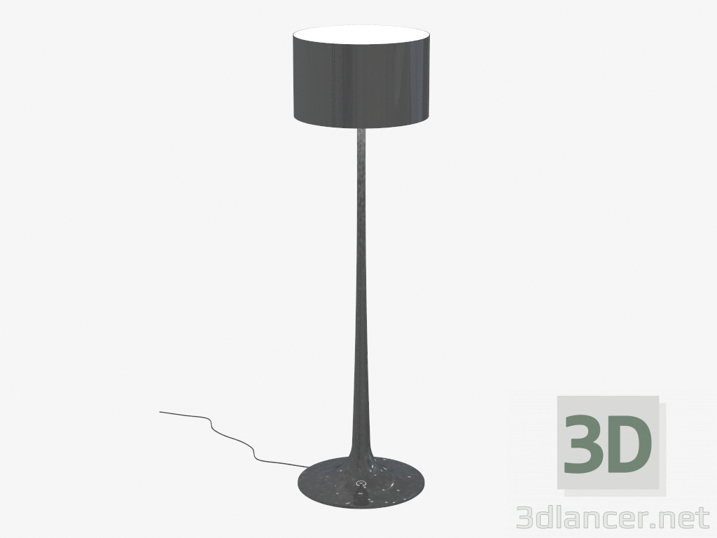 modello 3D Lampada da terra Spun Light Floor - anteprima