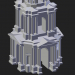 3D Modell Ryazan. Glockenturm der Kathedrale - Vorschau